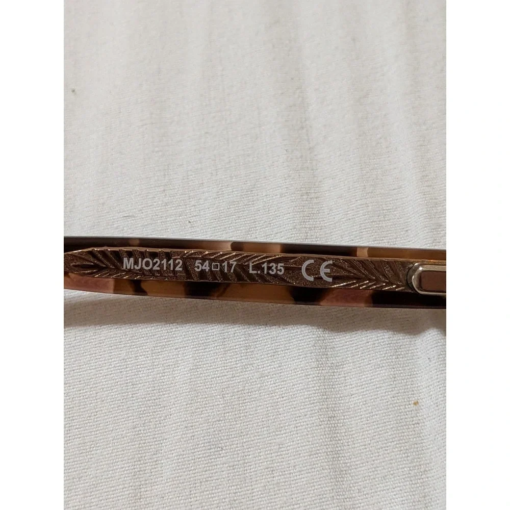 Maui Jim Eyeglasses Frames MJO2112-09PF Brown Pink Marble Cat Eye 54-17-135